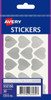 Avery #932356 Silver Multi-Purpose Stickers - Medium Hearts - 30/Pack avery Australia, place card holders, avery stickers, avery labels australia | It's A Mega Thing
