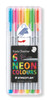 Staedtler 334 Sb6Cla Triplus Fineliner In A Wallet Of 6 Assorted Neon Colours | Its A Mega Thing