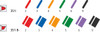 Staedtler 351-7 Non-Permanent Brown Bullet Tip Lumocolor Whiteboard Marker Box of 10