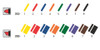 Staedtler 350-WP8 Permanent Chisel Tip Lumocolor Markers Wallet of 8 Assorted Colours