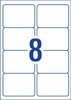 Avery #938207 White General Use Labels (L7165GU) 800 Labels per Pack |8UP - Avery, averylabels, avery labels, avery products, avery Australia, place card holders | It's A Mega Thing