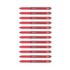 Inkjoy Retractable Gel Pen 0.7mm Red Box of 12 Papermate