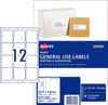 Avery #938208 White General Use Labels (L7164GU) 1200 Labels per Pack |12UP - avery label templates l7163, fabric name labels, fabric name badge labels, avery name tags | It's A Mega Thing
