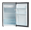 Nero 125L Fridge and Freezer Bar Stainless Steel