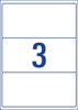 Avery 959013 three up shipping labels 200.7 x 93.1mm white label template