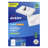 Avery 959013 premium blank matt white TrueBlock shipping labels product packaging image