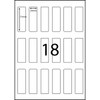 Bala Stock Forms Australia A4/L18W - A4 Shelf And Label Tags 24 X 73Mm White - Ream Of 500 Sheets | Its A Mega Thing