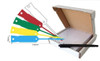Bala Stock Forms Australia Krv98B Vinyl Disposable Arrow Keytags + Pen 140Mm X 20Mm Blue - Box Of 1000 Tags | Its A Mega Thing