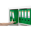 Marbig A4 PE Linen Lever Arch File Green