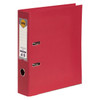 Marbig Lever Arch File PE Linen A4 Deep Red