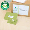 Avery #959122 White 100% Recycled Enviro Labels - L7159EV - 2400/Pack - 64 x 33.8 mm |24UP - Avery, averylabels, avery labels, avery products, avery Australia, place card holders | It's A Mega Thing