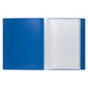 Marbig Display Book Non Refillable 20 Pocket Insert Cover Blue