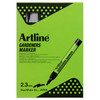 Artline 195762S Gardeners Permanent Marker Silver Box of 12 | Mega Office Supplies