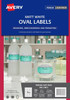 Avery #980008 White Oval Removable Product Labels - L7101REV - 180/Pack - 63.5 x 42.3 mm |18UP - fabric name labels, fabric name badge labels, avery products Australia name tags | It's A Mega Thing