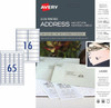 Avery #982513 Clear Address & Return Address Kit, L7278 L7279, 128+130/Pack, 99.1 x 34mm and 38.1 x 21.2mm |16+65 UP - fabric name labels, fabric name badge labels, avery products Australia name tags | It's A Mega Thing