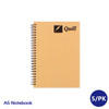 Quill Hardcover Natural A5 160 Pages Box of 5