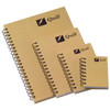 Quill A5 Hardcover Notebook Ruled 70gsm 160 Pages Beige Pack of 5