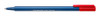 Staedtler 437 XB-2 Triplus Ball 437 Triangular Ballpoint Pen Extra Broad Red Box of 10