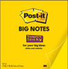 Post-it Super Sticky Big Notes Yellow 279 x 279mm BN11