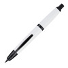 Pilot Capless Black Accent Fountain Pen Gloss White Barrel Fine Nib