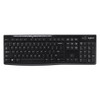 Logitech K270 USB Wireless Keyboard Black