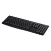Logitech USB Wireless Keyboard Black K270 | Mega Office Supplies