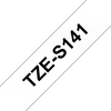 Brother TZES141 Strong Adhesive TZe Tape 18mm Black on Clear