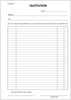 Olympic 750 Quotation Book Carbonless Duplicate 50 Leaf 297 x 210mm