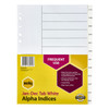 Marbig Indices and Dividers Jan-Dec Tab PP A4 White