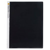 Marbig Display Book with Insert Cover Non Refillable 40 Page Black Pack of 10