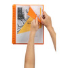 Marbig Orange Cover #2008506 Refillable Display Book 20 Pocket Insert - Box of 12 | Mega Office Supplies