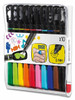 Maped Fineliner 0.4mm Assorted Graph Mania Stencil Wallet of 10