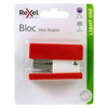 Rexel Mini Bloc Stapler Red