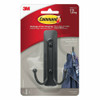 COMMAND 17036MB DOUBLE HOOK LARGE (UP TO 1.8KG) MATTE BLACK