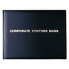 Collins 2810.P99 Corporate Visitors Book 192 Page Executive 300x200mm Black | It's A Mega Thing