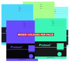 Protext NB5044 A4 Binder Book 192 Page 8mm Ruled with Margin Cow – Pack of 5