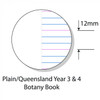Protext Turkey Exercise Book A4 48 Page Botany Plain QLD Ruled Year 3 and 4 Pack of 20