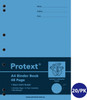 Protext NB5040 A4 Binder Book 48 Page 8mm Ruled with Margin Koala – Pack of 20
