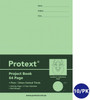 Protext Project Book 330 x 240mm 64 Page Plain 24mm Dotted Thirds Bull Pack of 10