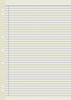 Writer A4 Reinforced Binder Refills 8mm Ruled Recycled 50 Leaf