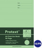 Protext Exercise Book A4 96 Page 18mm Dotted Thirds Ruled Duck Pack of 10