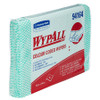WypAll Colour Coded Heavy Duty Cloth Wipers Green 12 Packs of 20 Sheets
