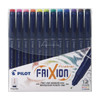 Pilot FriXion Fineliner Pen Assorted Wallet of 12