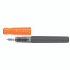Pilot Kakuno BegreeN Fountain Pen Orange Grey Barrel Medium Nib