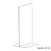 Blueprint Bulk DL Portrait Double Sided Sign Holders Carton of 12
