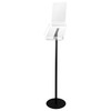 Deflecto Stand and Attachable A4 Sign Holder Brochure Display
