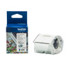 Brother #CZ-1005 50mm x 5m White Label Roll Tape Cassette | It's A Mega Thing