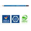 Staedtler 100-11B Mars Lumograph Pencils in a Box of 12