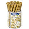 Staedtler 832311KP30 Metallic Marker Gold Cup of 30 | It's A Mega Thing