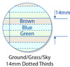 Writer Premium Ground Grass Sky Exercise Book A4 64 Page 14mm Dotted Thirds Hands Pack 10